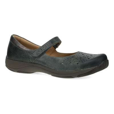Dansko Stacy in Lake Waxy Burnished - side view
