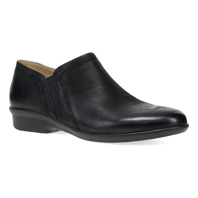 Dansko Cheryl in Black Nubuck - side view