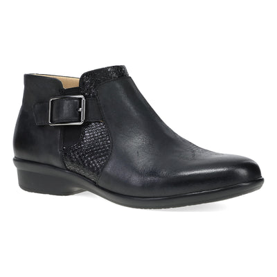 Dansko Carolyn in Black Calf - side view