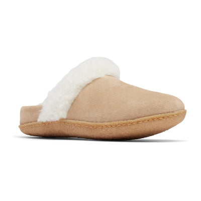 Sorel Nakiska Slide II in Dust Tan - side view