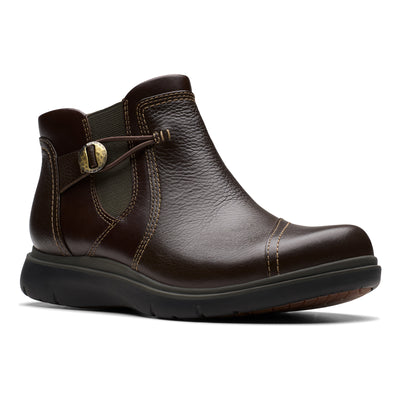 Clarks Certina Joy in Dark Brown - side view
