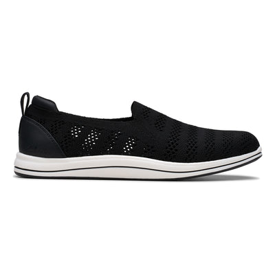 Clarks Breezey Izzy in Black - side view