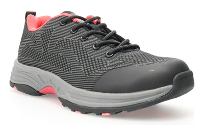 Propet Cora in Black Hot Pink - side view