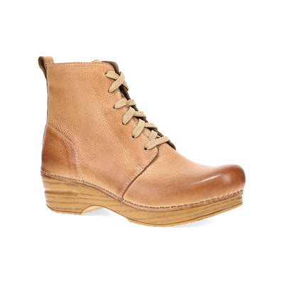 Dansko Sigourney in Honey Distressed - side view