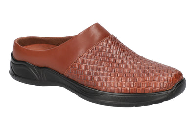 Tan Woven Embossed