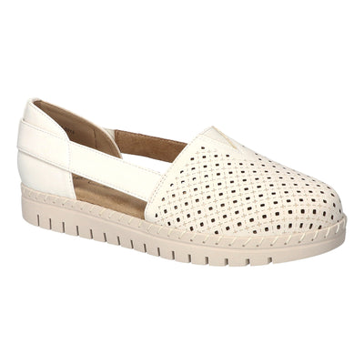 Easy Street Fedra in White - side view
