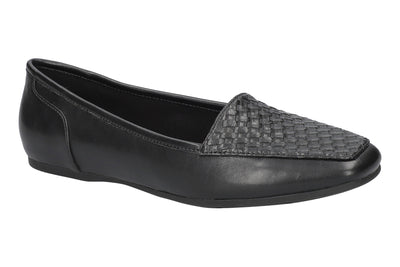 Black Woven Embossed