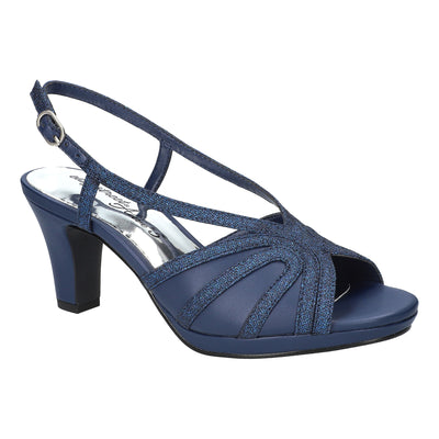 Navy Satin