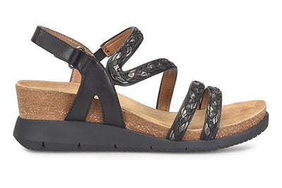 Comfortiva Silvia in Black Multi - side view