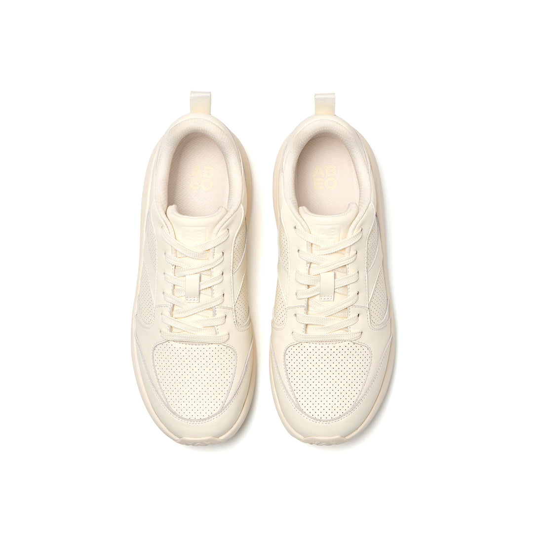 ABEO MXV Shift Leather W ABEO PRO PERF SHOES White Pair Top View