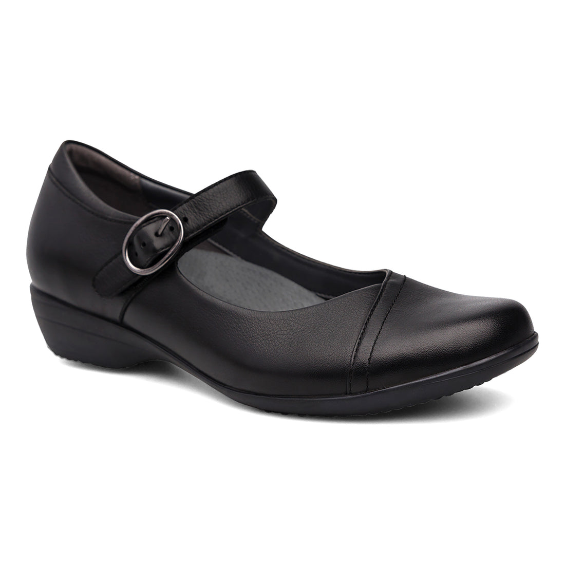 Dansko Fawna Women's DANSKO TAILORED CASUAL Black Leather Single Shoe