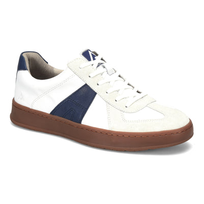 Bright White Navy