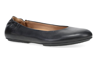 Dansko Mollie in Black Nappa - side view