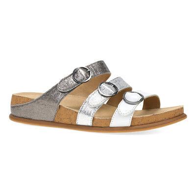 Dansko Campbell in Pewter Multi - side view