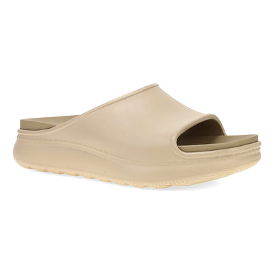 Dansko Devyn in Sand Molded - side view