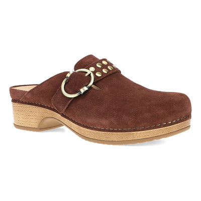 Dansko Branson in Mahog Suede - side view