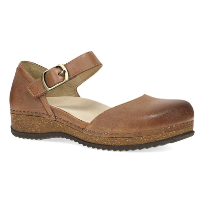 Tan Burnished Suede