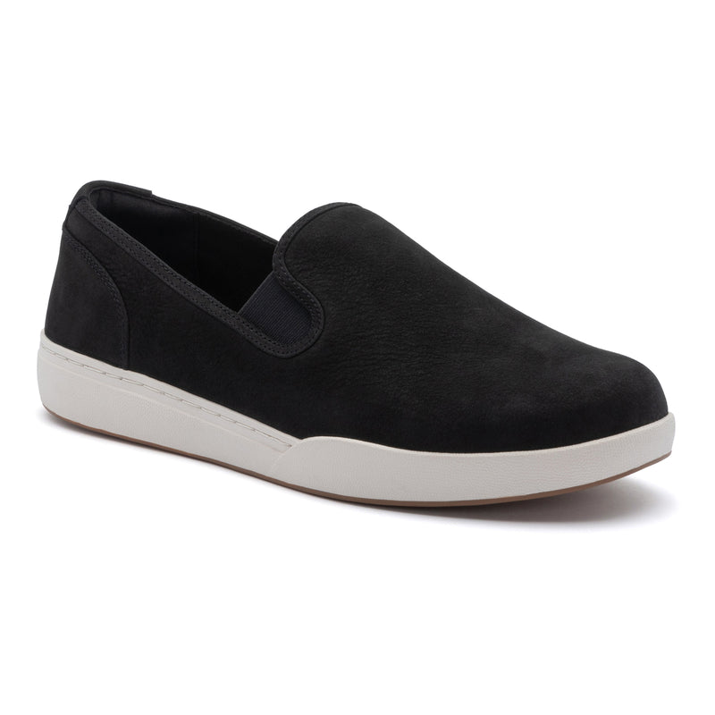 Ayla Metatarsal Black Leather Metatarsalgia
