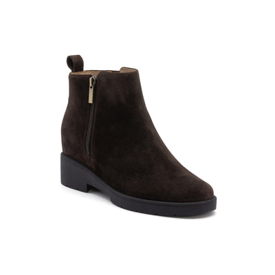 ABEO Horizon Zip in Dark Brown - side view