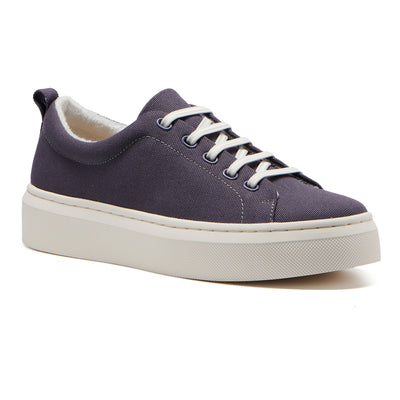 ABEO Jumpstreet Bungee Metatarsal in Navy Canvas - side view