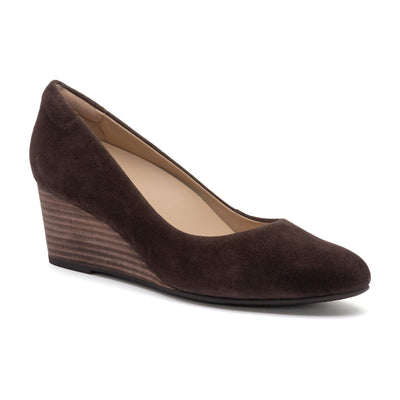 Dark Brown Suede
