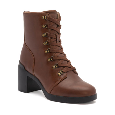 ABEO Metropolis Lace Metatarsal in Brown - side view