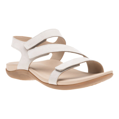 ABEO Oasis Sandal in Grey Morn - side view