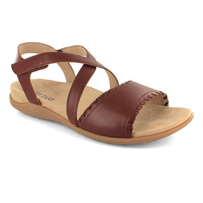 Strive Coral in Tan - side view