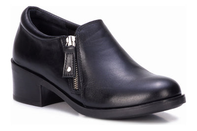 Black Nappa Leather
