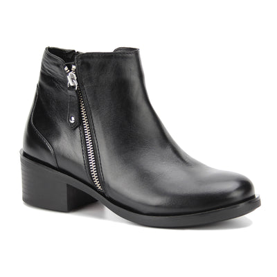 Black Nappa Leather