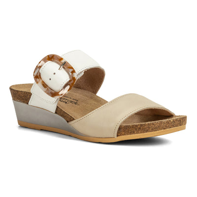Naot Kingdom in Ivory White - side view