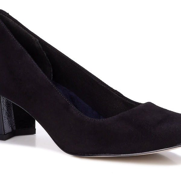 dress shoes for women nearby YDYCG Spring Autumn Steady High Heels Pumps Comfortable and Fashionable All-Match Women's Shoes Office Lady Boots (Color : Black, Shoe Size : 5) : Clothing, Shoes & Jewelry and timeless style Womens Henrietta Double Strap Mary