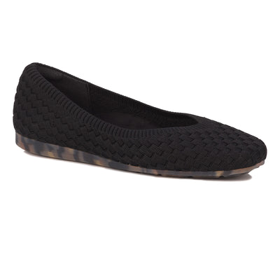 Black Woven Knit