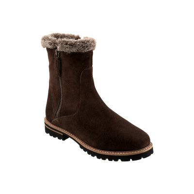 Dark Brown Suede