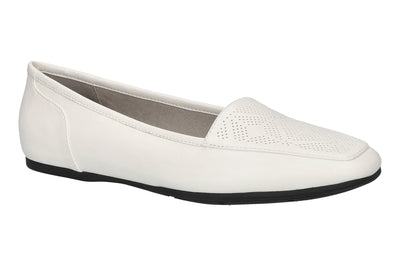 Easy Street Thrill Perf in White - side view