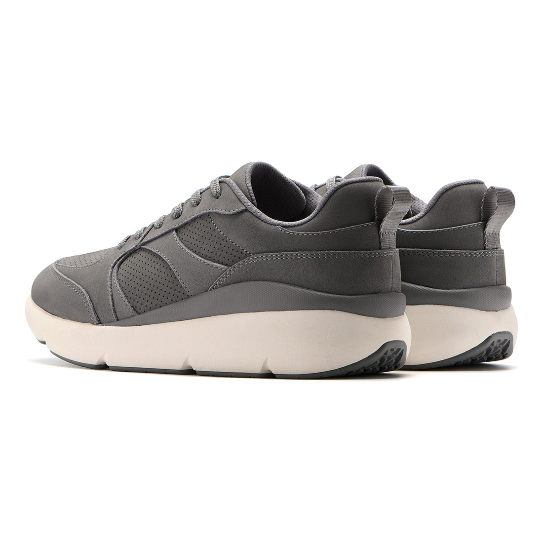 ABEO MXV Shift Leather W ABEO PRO PERF SHOES Grey Pair Back View