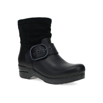 Dansko Pearson Boot in Black - side view