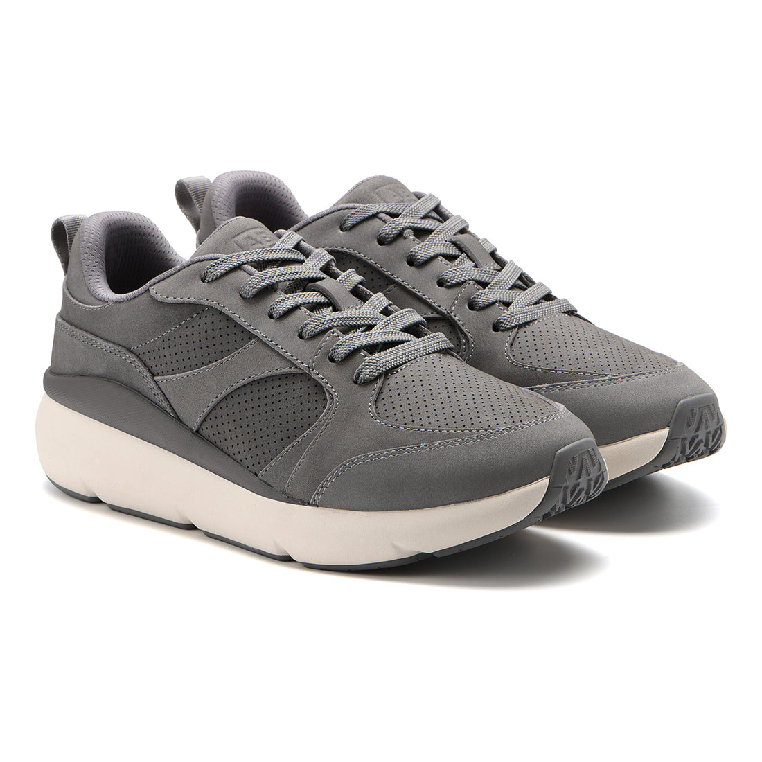 ABEO MXV Shift Leather W ABEO PRO PERF SHOES Grey Pair Front View