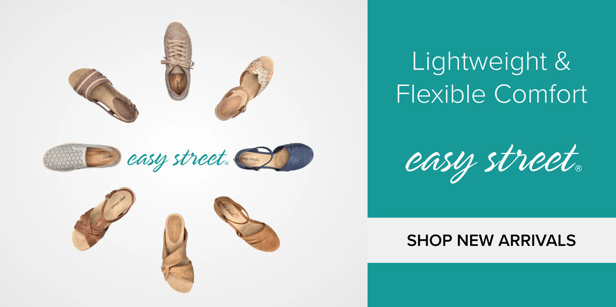 Lightweight & Flexible Comfort Easy Street shoes