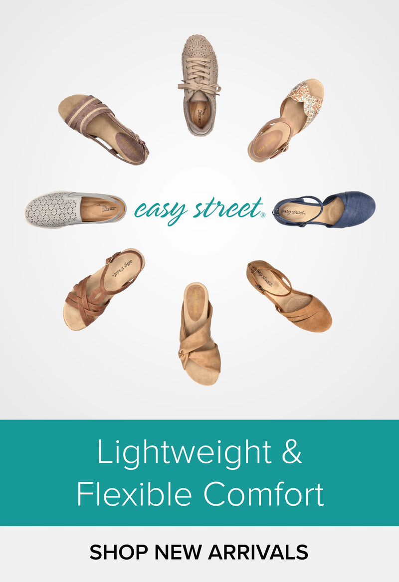 Lightweight & Flexible Comfort Easy Street shoes
