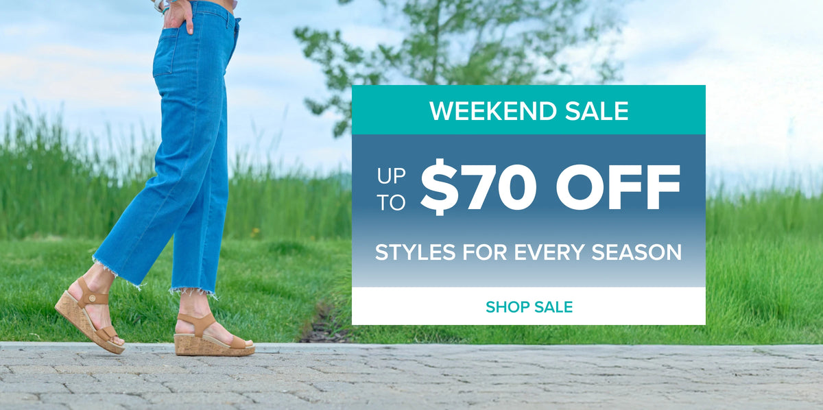 Weekend Sale up to $70 off styles for every season