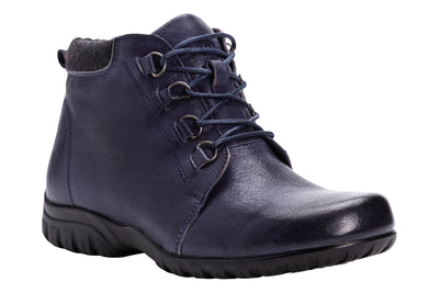 Propet Delaney in Navy - side view