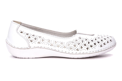 Propet Cabrini in White - side view