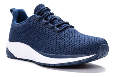 Propet Tour Knit in Indigo - side view