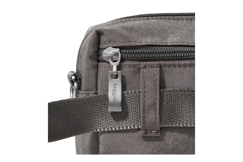 2 nylon flap backpack