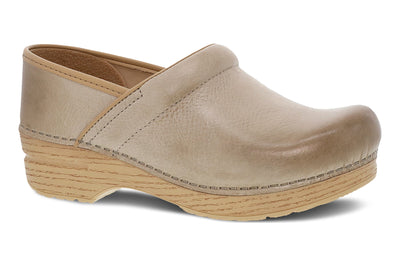 Dansko Pro in Sand Burnted - side view
