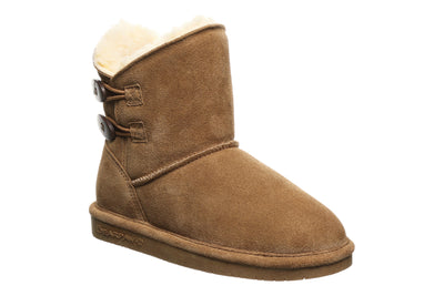 BEARPAW Rosaline Youth in Hickory  II - side view