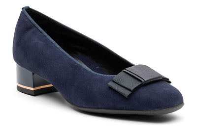 ara Garnet in Midnight Blue - side view