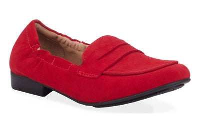 Red Kid Suede