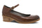 strap-logo flat sandals
